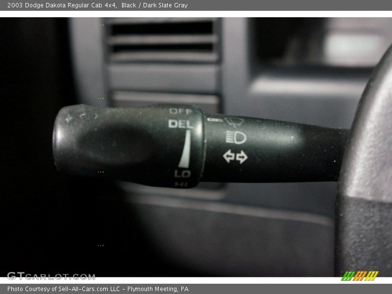Black / Dark Slate Gray 2003 Dodge Dakota Regular Cab 4x4