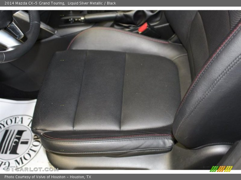 Liquid Silver Metallic / Black 2014 Mazda CX-5 Grand Touring