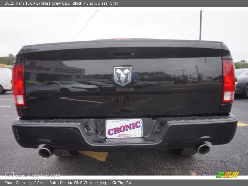 Black / Black/Diesel Gray 2015 Ram 1500 Express Crew Cab