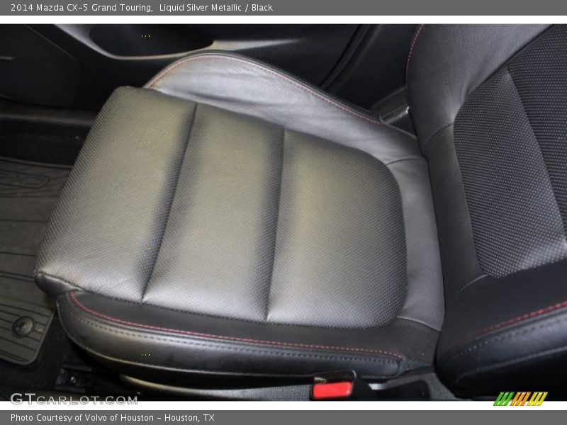 Liquid Silver Metallic / Black 2014 Mazda CX-5 Grand Touring