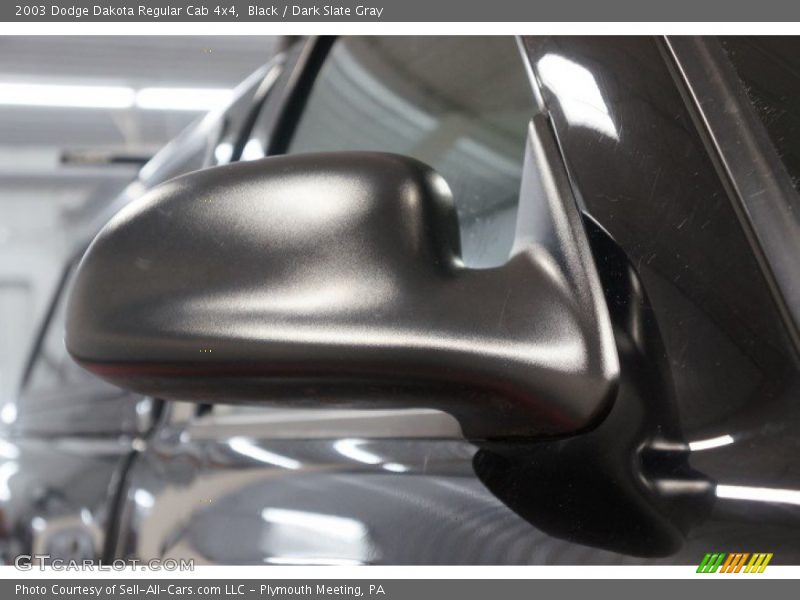Black / Dark Slate Gray 2003 Dodge Dakota Regular Cab 4x4