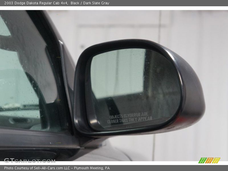 Black / Dark Slate Gray 2003 Dodge Dakota Regular Cab 4x4