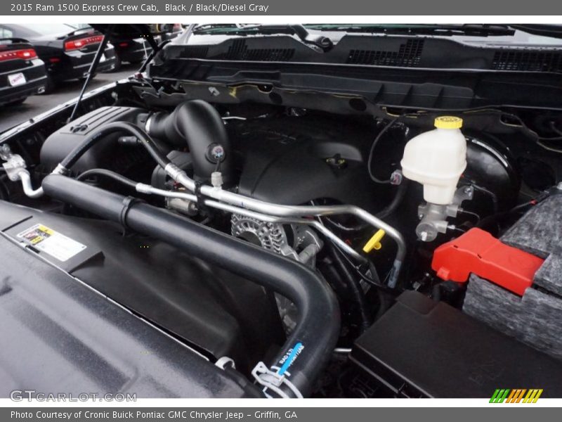 Black / Black/Diesel Gray 2015 Ram 1500 Express Crew Cab