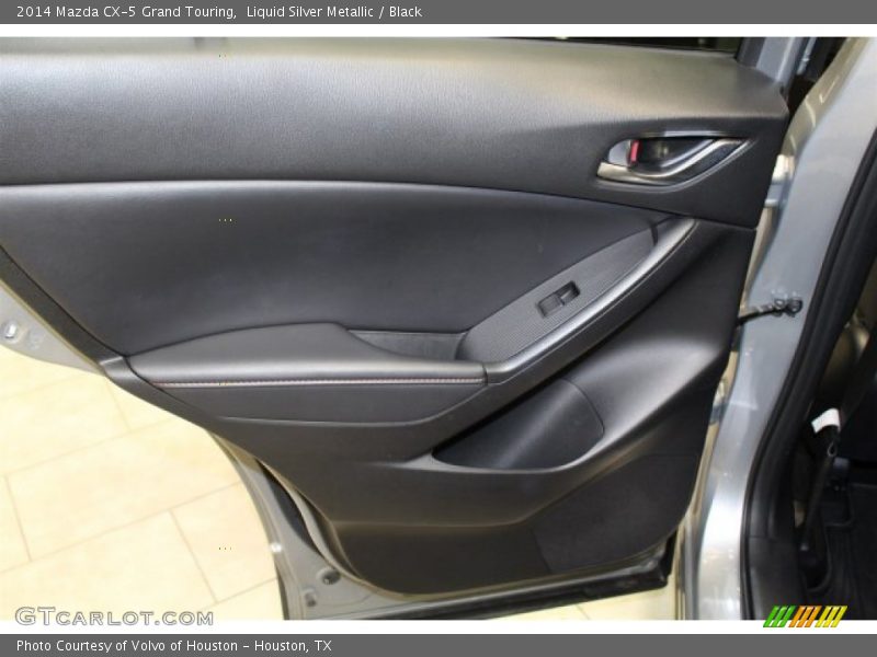 Liquid Silver Metallic / Black 2014 Mazda CX-5 Grand Touring