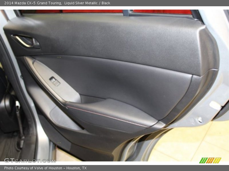 Liquid Silver Metallic / Black 2014 Mazda CX-5 Grand Touring