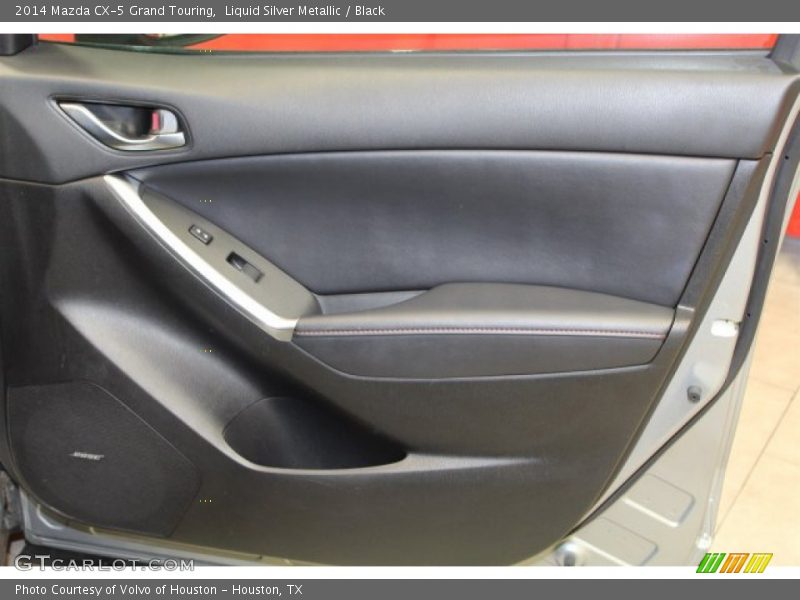 Liquid Silver Metallic / Black 2014 Mazda CX-5 Grand Touring
