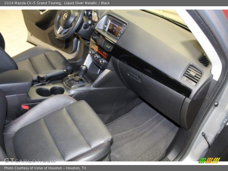 Liquid Silver Metallic / Black 2014 Mazda CX-5 Grand Touring