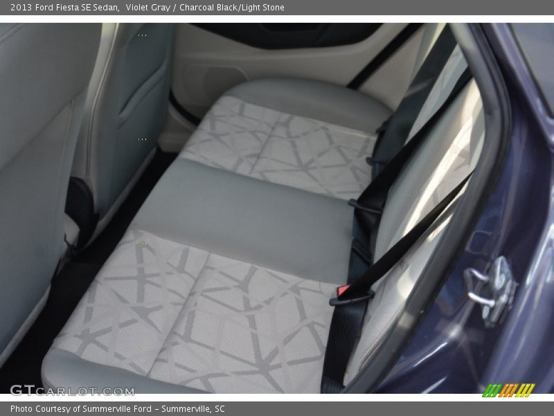 Violet Gray / Charcoal Black/Light Stone 2013 Ford Fiesta SE Sedan