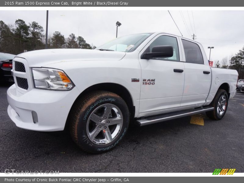 Front 3/4 View of 2015 1500 Express Crew Cab