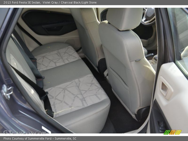 Violet Gray / Charcoal Black/Light Stone 2013 Ford Fiesta SE Sedan
