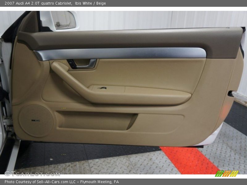 Ibis White / Beige 2007 Audi A4 2.0T quattro Cabriolet