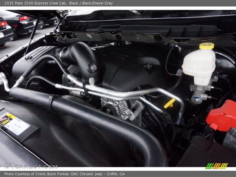 Black / Black/Diesel Gray 2015 Ram 1500 Express Crew Cab