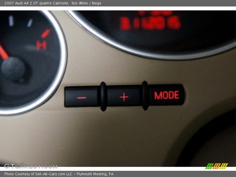 Ibis White / Beige 2007 Audi A4 2.0T quattro Cabriolet