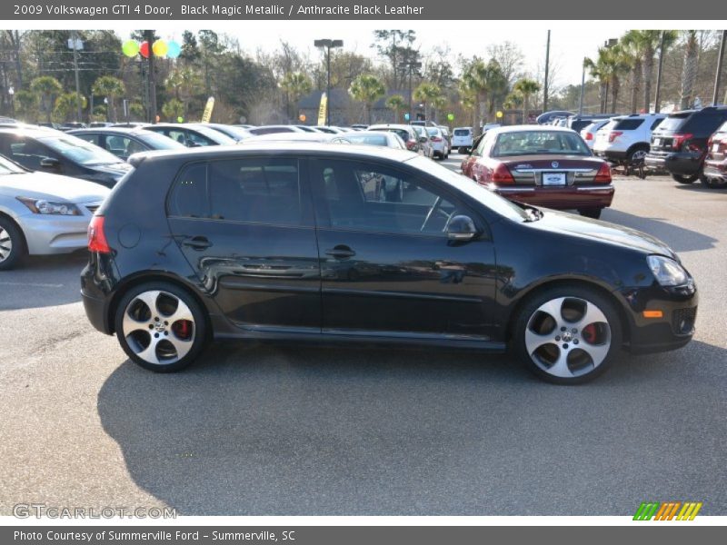 Black Magic Metallic / Anthracite Black Leather 2009 Volkswagen GTI 4 Door