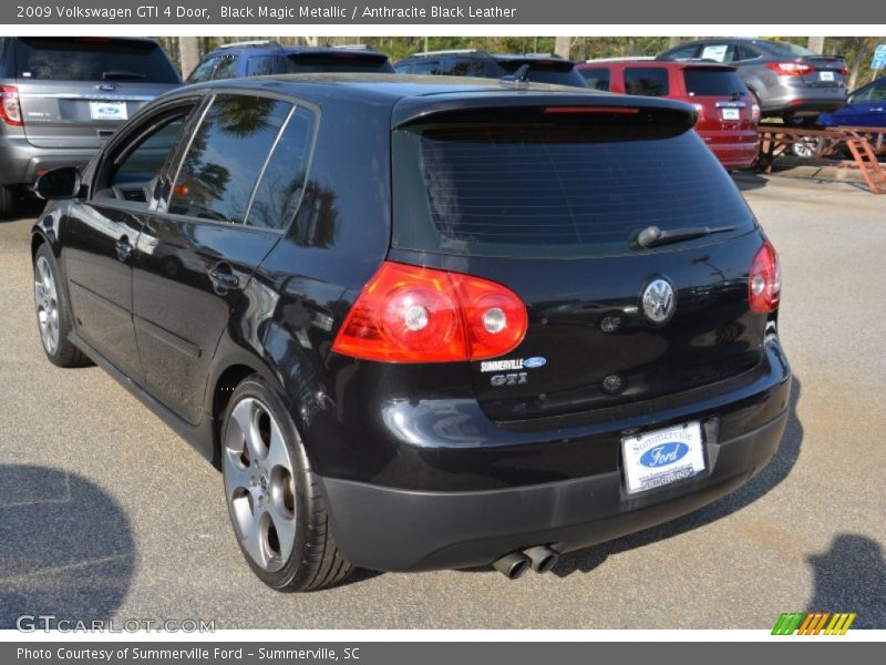 Black Magic Metallic / Anthracite Black Leather 2009 Volkswagen GTI 4 Door