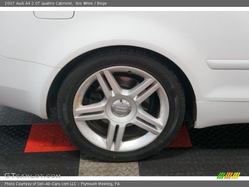 Ibis White / Beige 2007 Audi A4 2.0T quattro Cabriolet