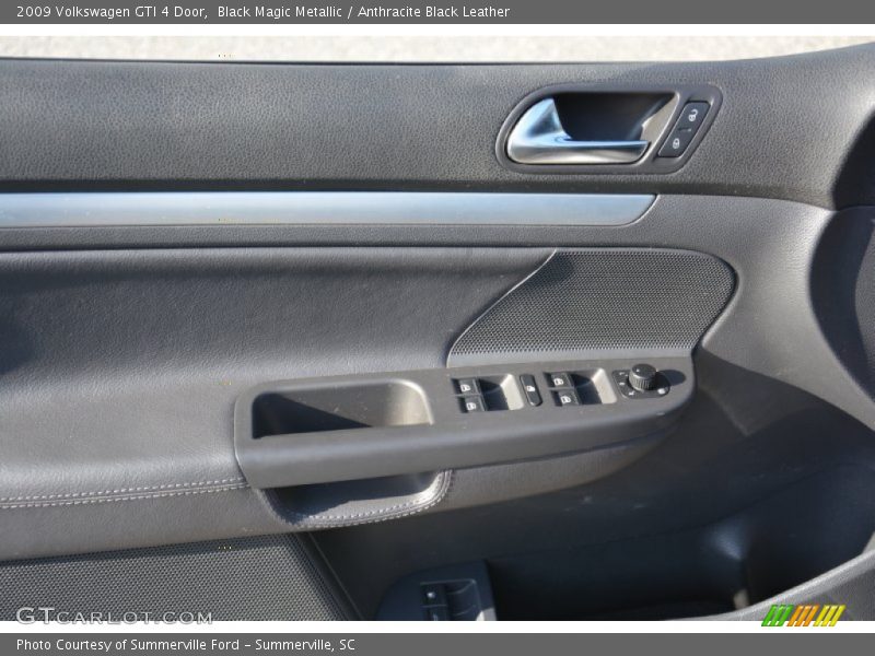 Black Magic Metallic / Anthracite Black Leather 2009 Volkswagen GTI 4 Door