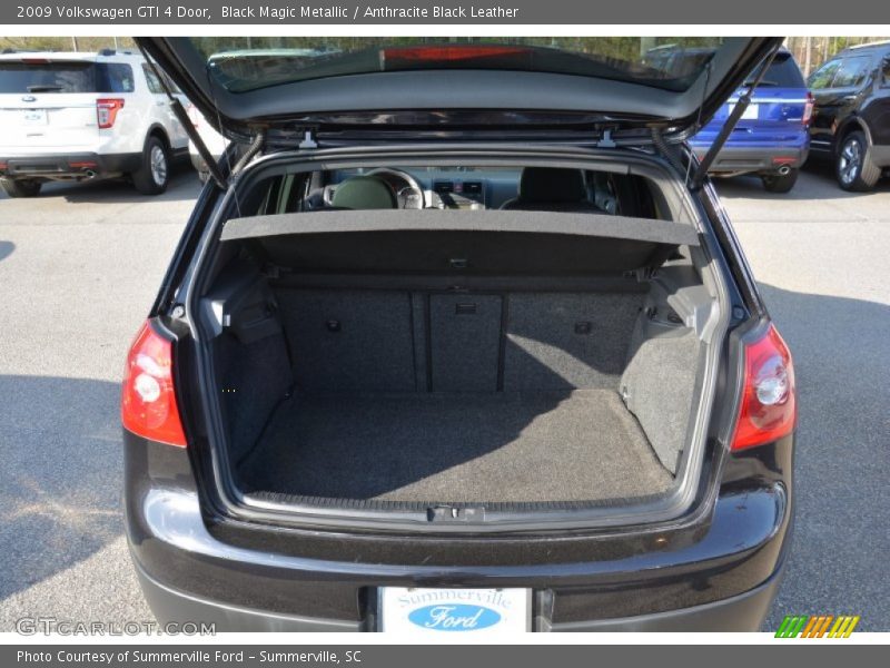 Black Magic Metallic / Anthracite Black Leather 2009 Volkswagen GTI 4 Door