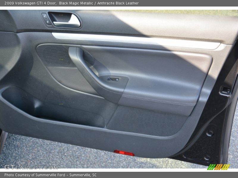 Black Magic Metallic / Anthracite Black Leather 2009 Volkswagen GTI 4 Door