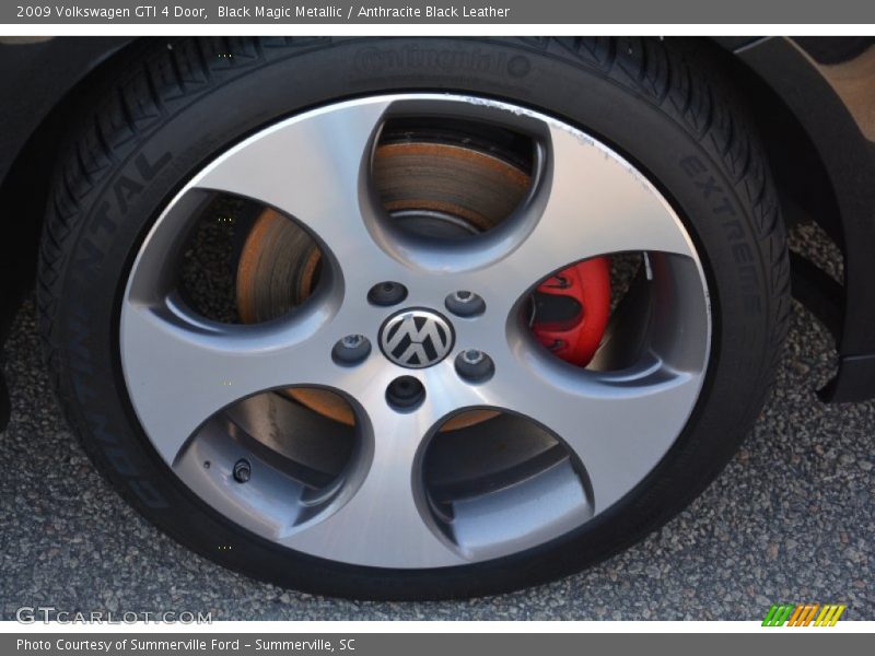 Black Magic Metallic / Anthracite Black Leather 2009 Volkswagen GTI 4 Door