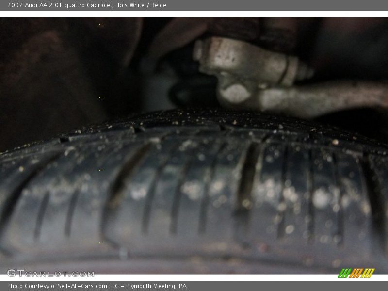 Ibis White / Beige 2007 Audi A4 2.0T quattro Cabriolet