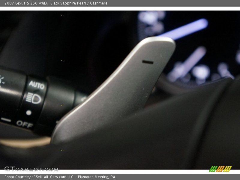 Black Sapphire Pearl / Cashmere 2007 Lexus IS 250 AWD