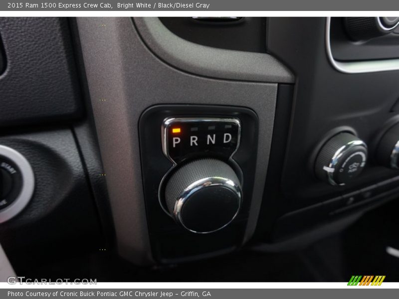 Bright White / Black/Diesel Gray 2015 Ram 1500 Express Crew Cab