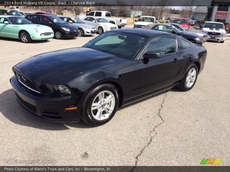 Black / Charcoal Black 2014 Ford Mustang V6 Coupe