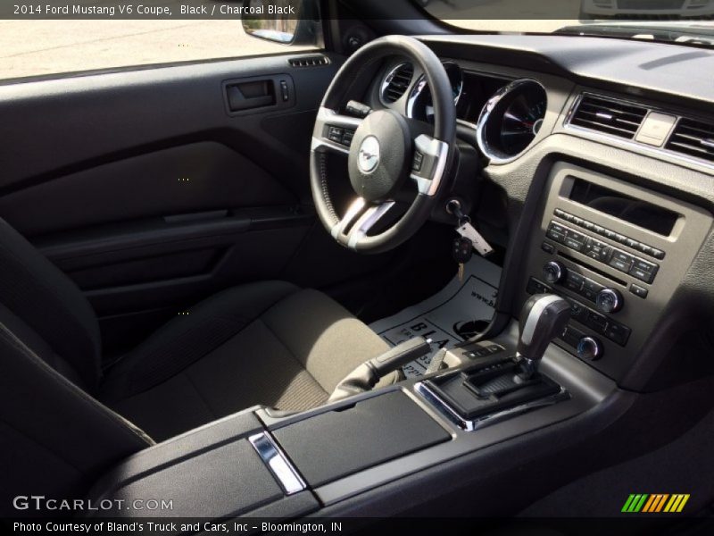 Black / Charcoal Black 2014 Ford Mustang V6 Coupe