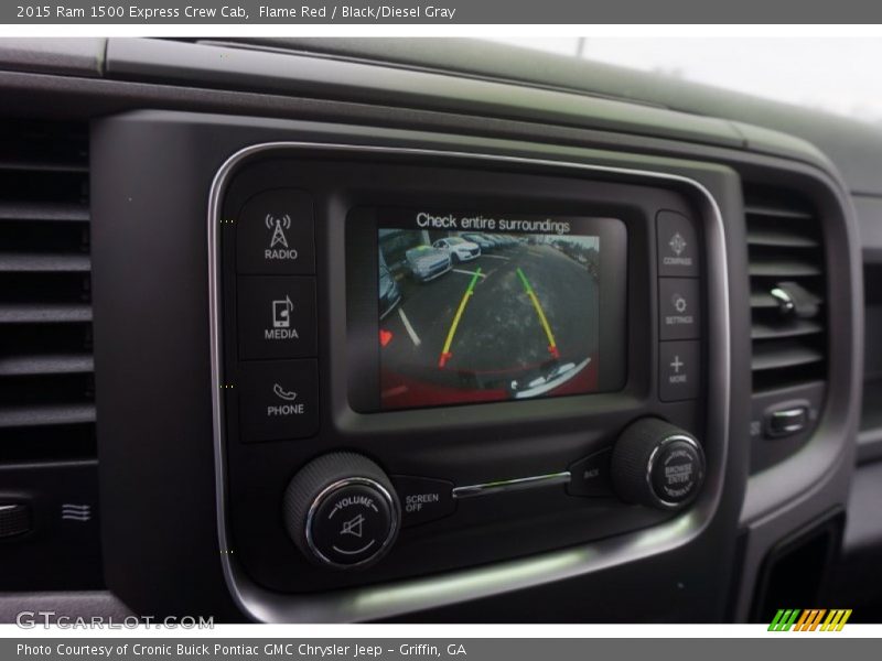 Flame Red / Black/Diesel Gray 2015 Ram 1500 Express Crew Cab