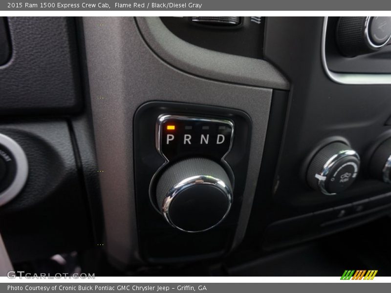 Flame Red / Black/Diesel Gray 2015 Ram 1500 Express Crew Cab