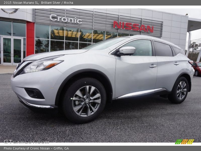 Brilliant Silver / Mocha 2015 Nissan Murano SL