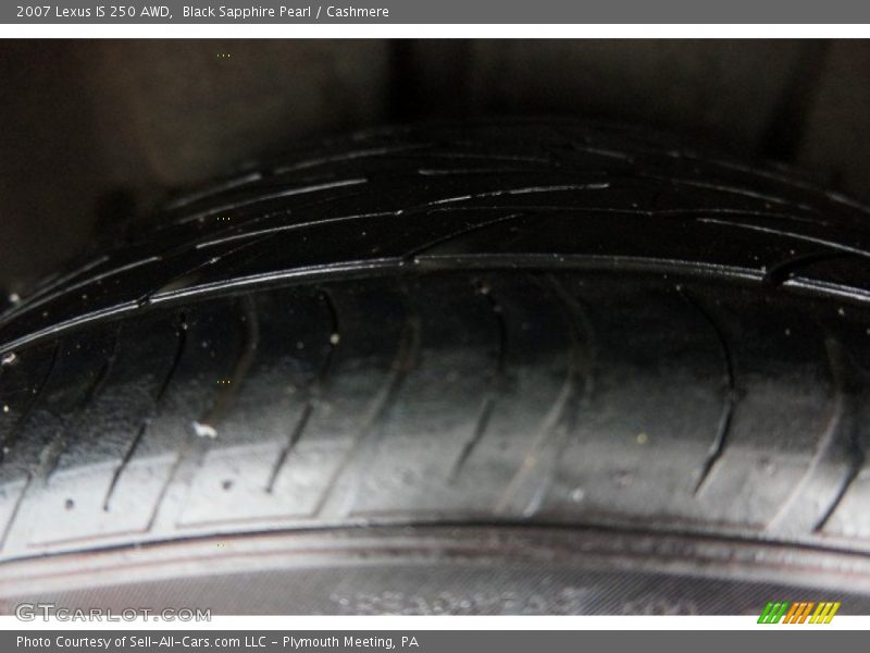 Black Sapphire Pearl / Cashmere 2007 Lexus IS 250 AWD