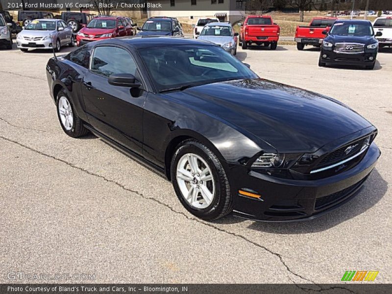 Black / Charcoal Black 2014 Ford Mustang V6 Coupe