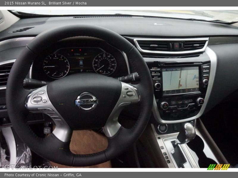 Dashboard of 2015 Murano SL