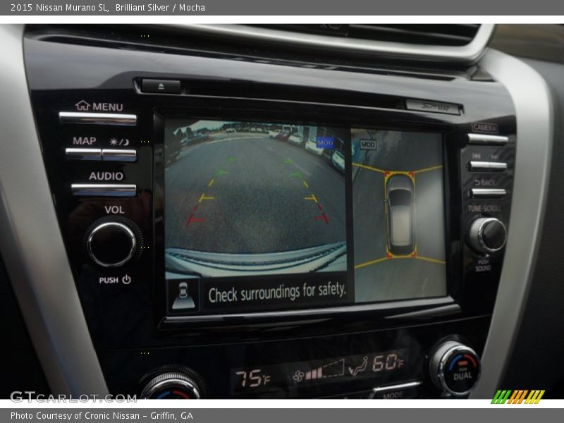 Controls of 2015 Murano SL