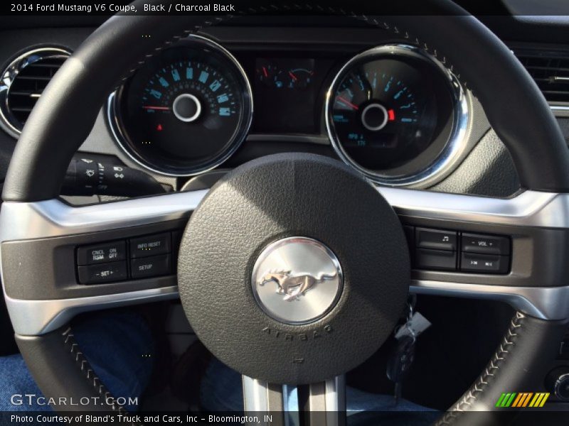Black / Charcoal Black 2014 Ford Mustang V6 Coupe