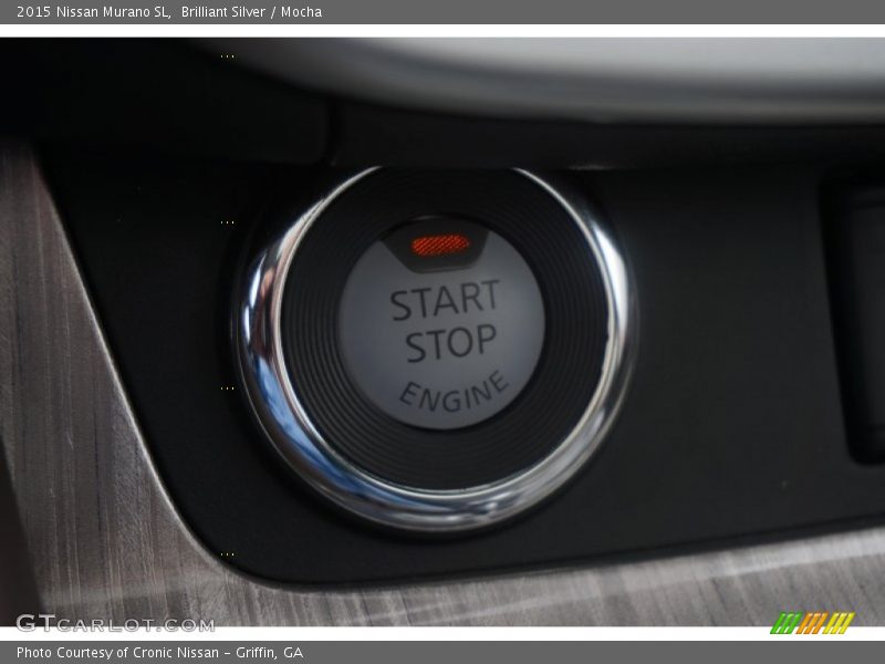 Controls of 2015 Murano SL