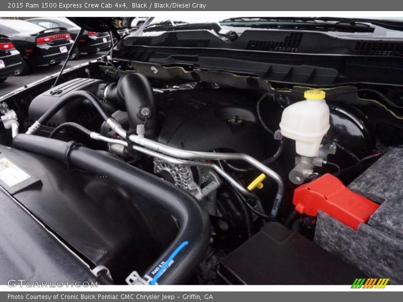 Black / Black/Diesel Gray 2015 Ram 1500 Express Crew Cab 4x4