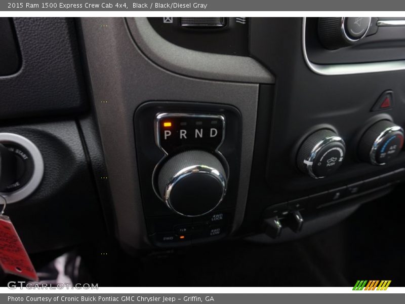 Black / Black/Diesel Gray 2015 Ram 1500 Express Crew Cab 4x4