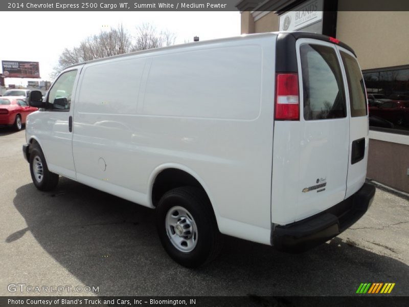 Summit White / Medium Pewter 2014 Chevrolet Express 2500 Cargo WT