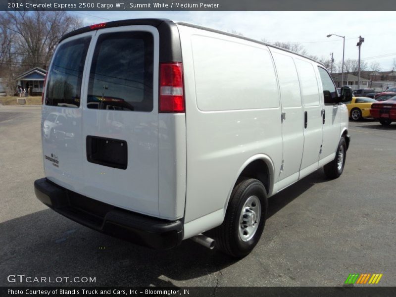 Summit White / Medium Pewter 2014 Chevrolet Express 2500 Cargo WT