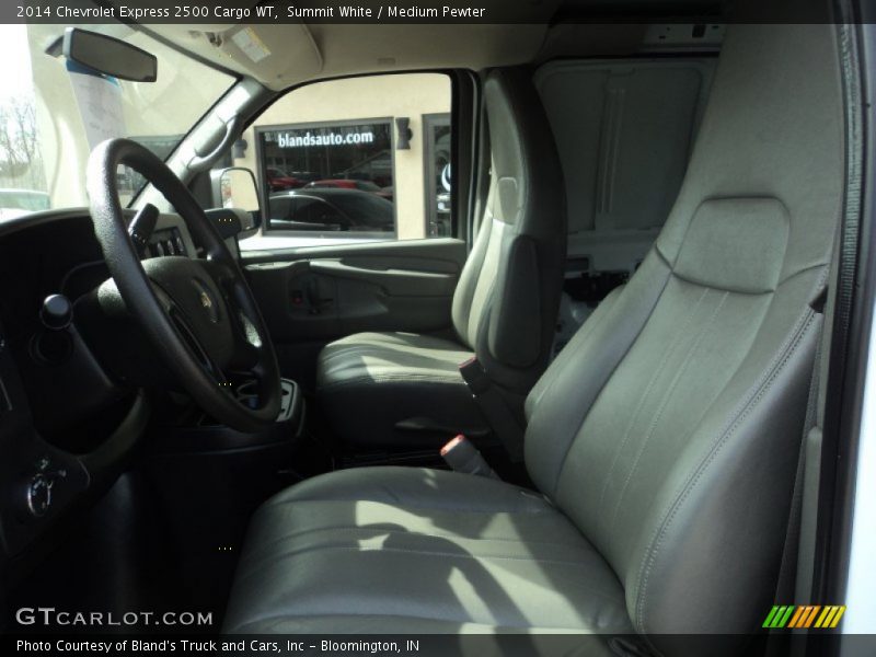 Summit White / Medium Pewter 2014 Chevrolet Express 2500 Cargo WT