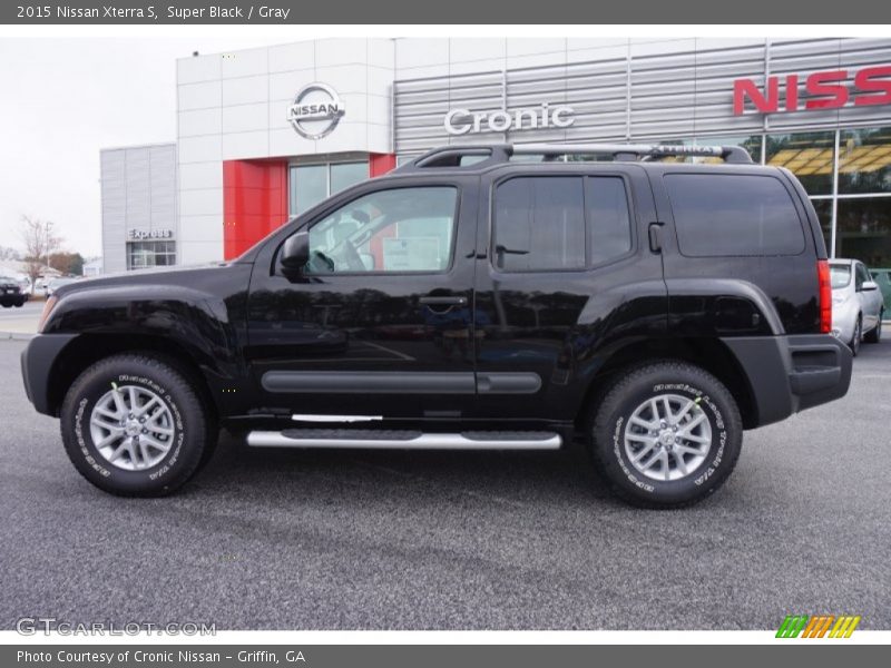 Super Black / Gray 2015 Nissan Xterra S