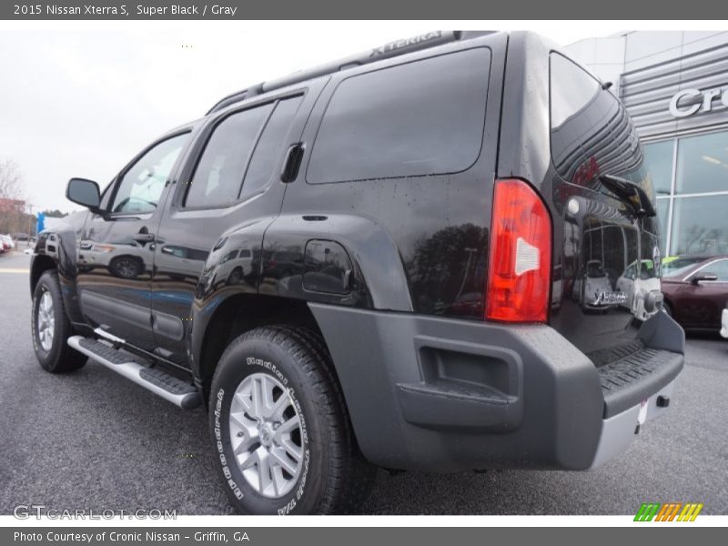 Super Black / Gray 2015 Nissan Xterra S