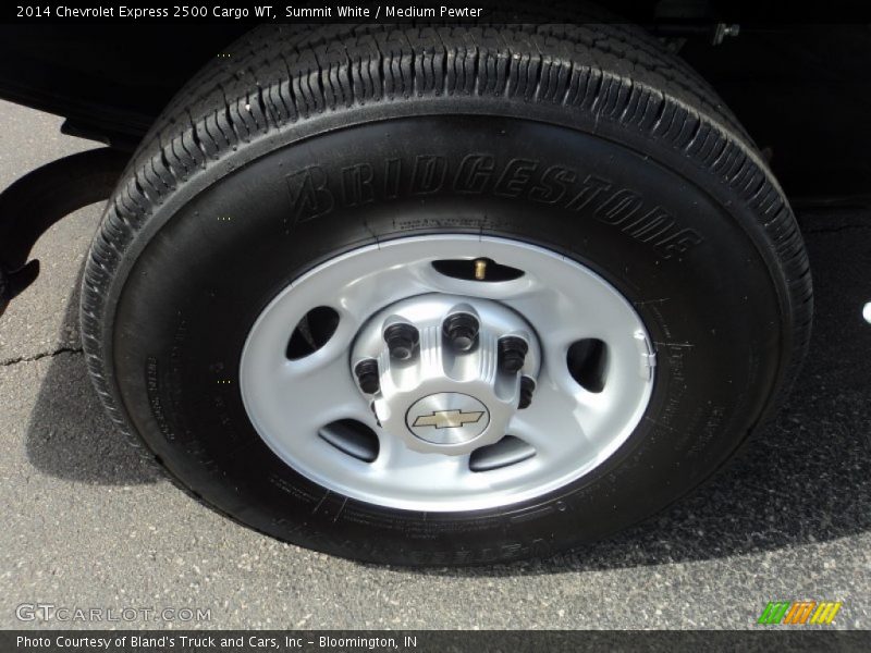 Summit White / Medium Pewter 2014 Chevrolet Express 2500 Cargo WT