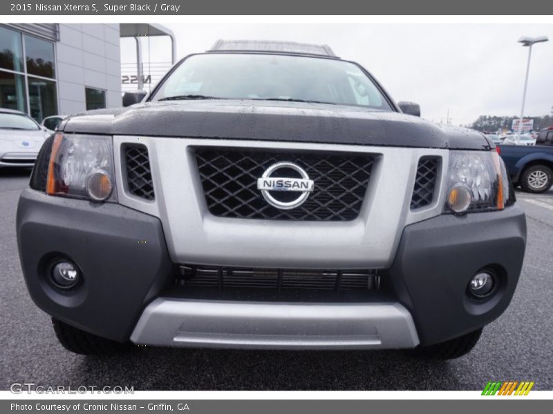 Super Black / Gray 2015 Nissan Xterra S