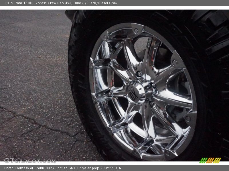 Black / Black/Diesel Gray 2015 Ram 1500 Express Crew Cab 4x4