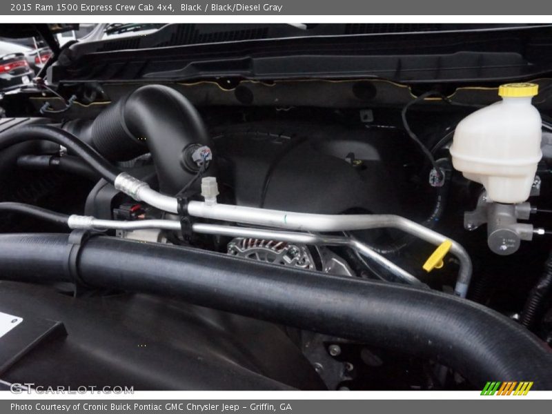 Black / Black/Diesel Gray 2015 Ram 1500 Express Crew Cab 4x4