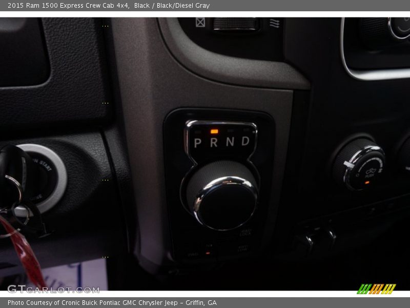 Black / Black/Diesel Gray 2015 Ram 1500 Express Crew Cab 4x4